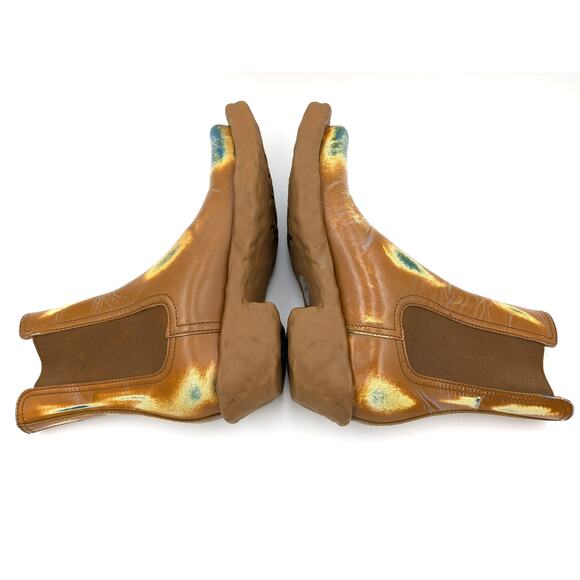 CAMPER Gender Inclusive Venga Women's Chelsea Boot Brown Multi size US7.5 EU38 - Picture 14 of 16